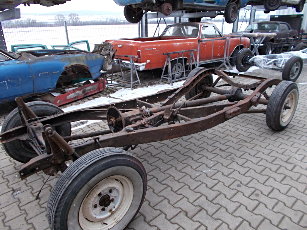 1940 Ford Chassis - Vorher_1